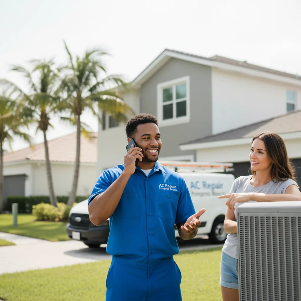 AC Repair Pompano Beach customer support in Yorktown